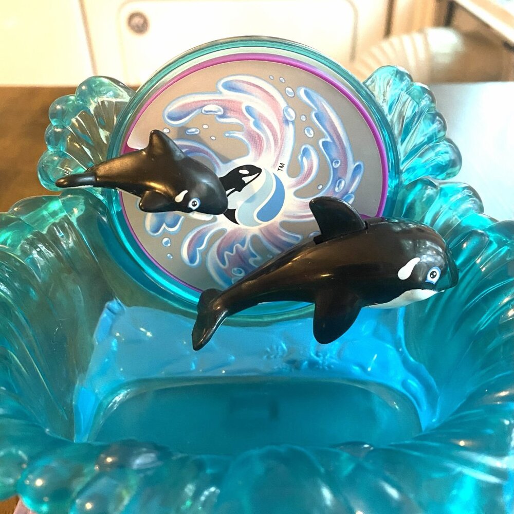 Littlest Pet Shop Sea World 12-Piece Playset Vintage 1995 Kenner - LIGHT WORKS - Picture 4 of 16